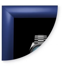 Рамка Клик ПК-25, 45°, А4, синий глянец RAL-5002 в Самаре - картинка, изображение, фото