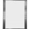 Рамка Клик ПК-25  с дек. уголком А1, серебро матовое анодир. в Самаре - картинка, изображение, фото